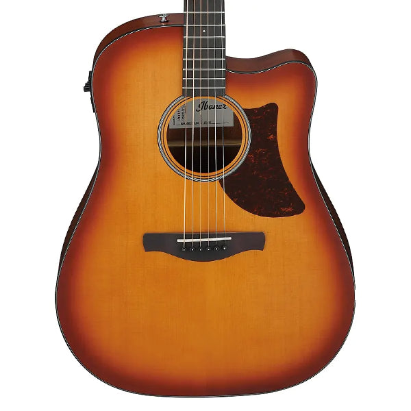 Ibanez Advanced Acoustic AAD50CE-LBS 41.5" Inch Grand Dreadnought with Advanced Access Cutaway body Acoustic-electric Guitar - Light Brown Sunburst Low Gloss thumbnail 2