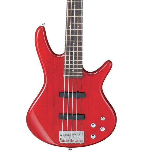 Ibanez Gio GSR205-TR - Transparent Red - 5-String Electric Bass Guitar thumbnail 2