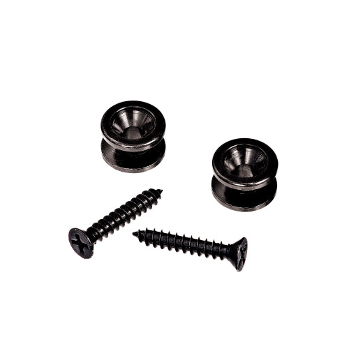 Planet Waves PWEP102 Brass End Pins - Black image 1