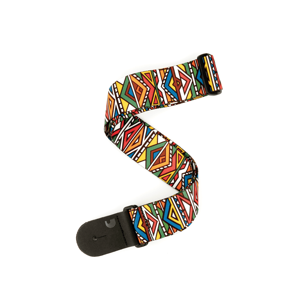 Planet Waves P20S1504 Ndebele art of Africa Guitar Strap image 1