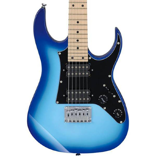 Ibanez miKro GRGM21M - BLT 3/4 Size Electric Guitar - Blue Burst thumbnail 2