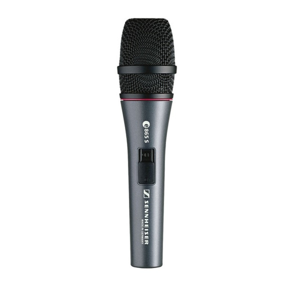 Sennheiser e865S Handheld Condenser Supercardioid Microphone with On/Off Switch - Note: Microphone Cable Sold Separately thumbnail 2