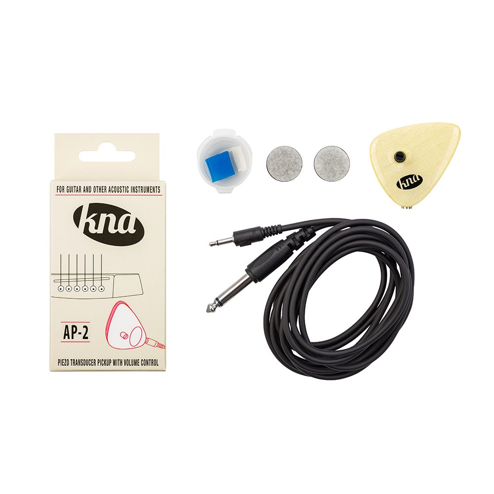 KNA AP-2 Universal Stick-on Piezo Acoustic Instrument Pickup with Volume Control thumbnail 2