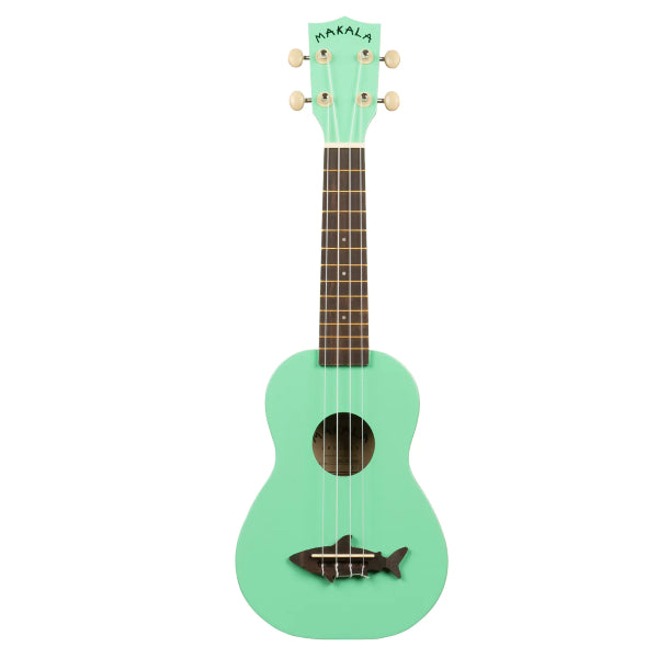 Makala Shark MKSSGRN2006 - 21.5" Inch Soprano Ukulele - Surf Green image 1