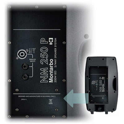 Montarbo NM250P8 Passive 8-inch Speaker  200Watts @ 8Ω thumbnail 3