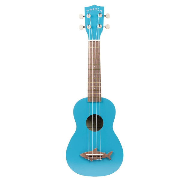Makala Shark MKSSBLU2006 - 21.5" Inch Soprano Ukulele - Mako Blue image 1