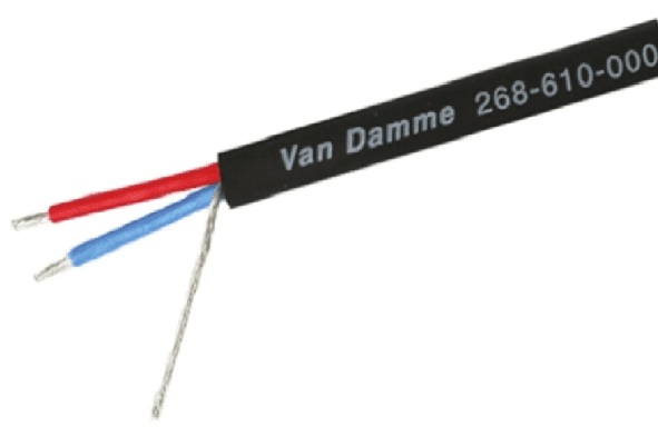 Van Damme 268-610-000 Smart Control 1 Pair DMX Cables - Price Per Meter image 1
