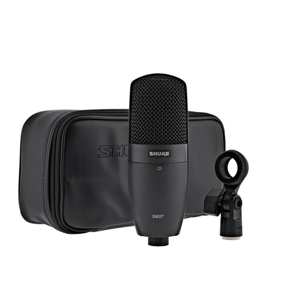 Shure SM27 Large-diaphragm Condenser Microphone - Note: Microphone Cable Sold Separately thumbnail 2