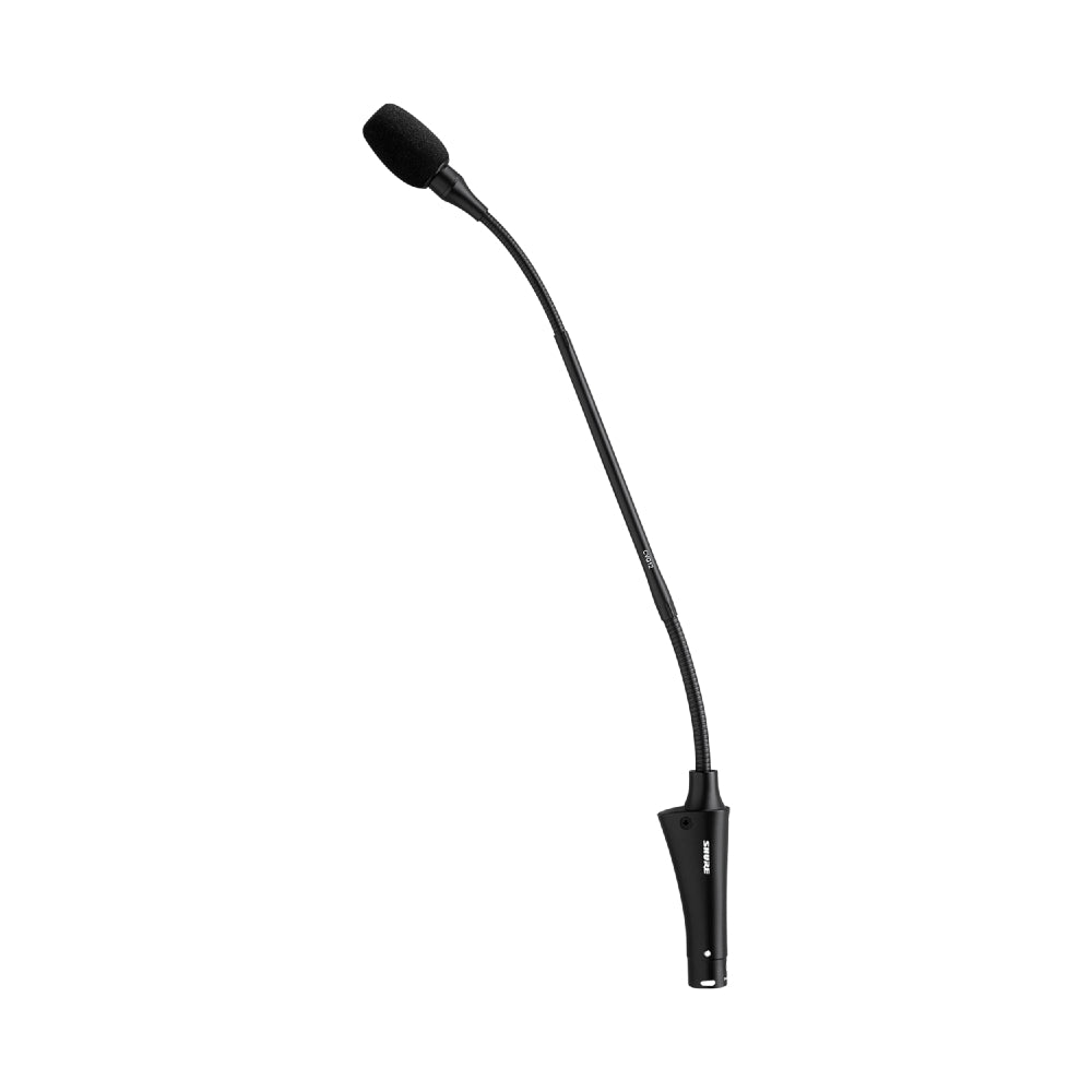 Shure CVG18S-B/C Centraverse 18" Cardioid Gooseneck Condenser Microphone With Switch On/Off - Note: Microphone Cable Sold Separately image 1
