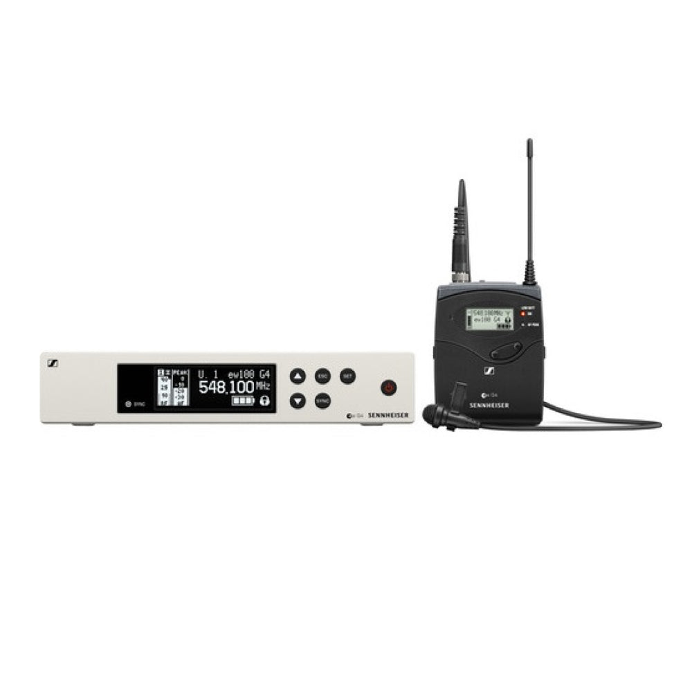 Sennheiser EW100 G4-ME2 Omnidirectional Lavalier Microphone Wireless System - Range B: (626 - 668 MHz) image 1
