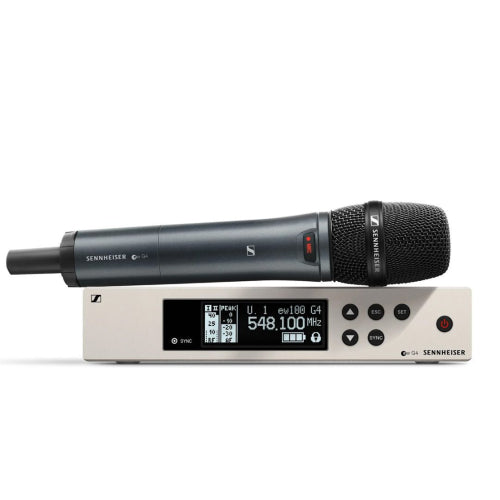 Sennheiser EW100 G4-835-S Handheld Dynamic Cardioid Microphone Wireless System - Range B: (626 - 668 MHz) image 1