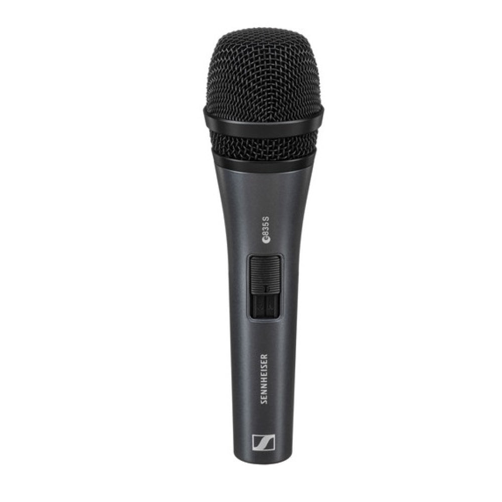 Sennheiser e835S Handheld Dynamic Cardioid Microphone with On/Off Switch - Note: Microphone Cable Sold Separately thumbnail 2