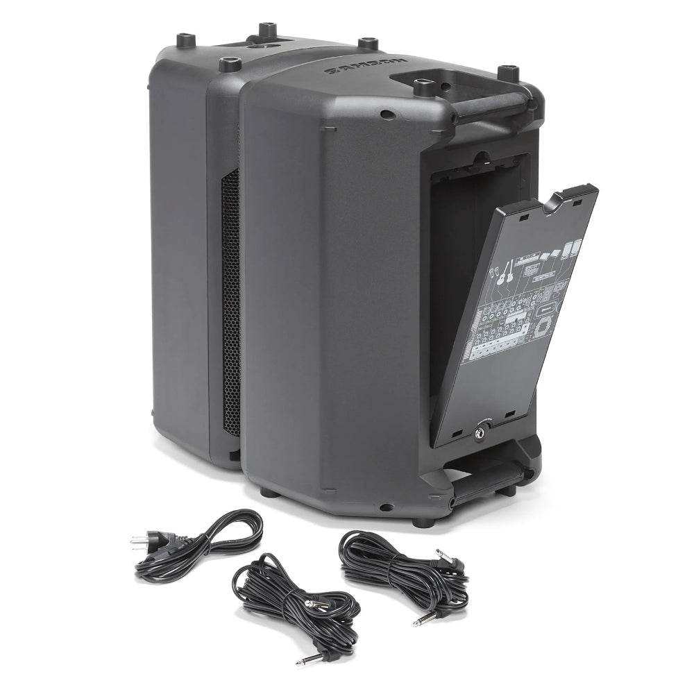 Samson Expedition XP1000 1000W Compact All-in-one PA with 10-channel Mixer, Dual 2-way Speakers, Built-in Digital Effects, and Bluetooth Connectivity thumbnail 2