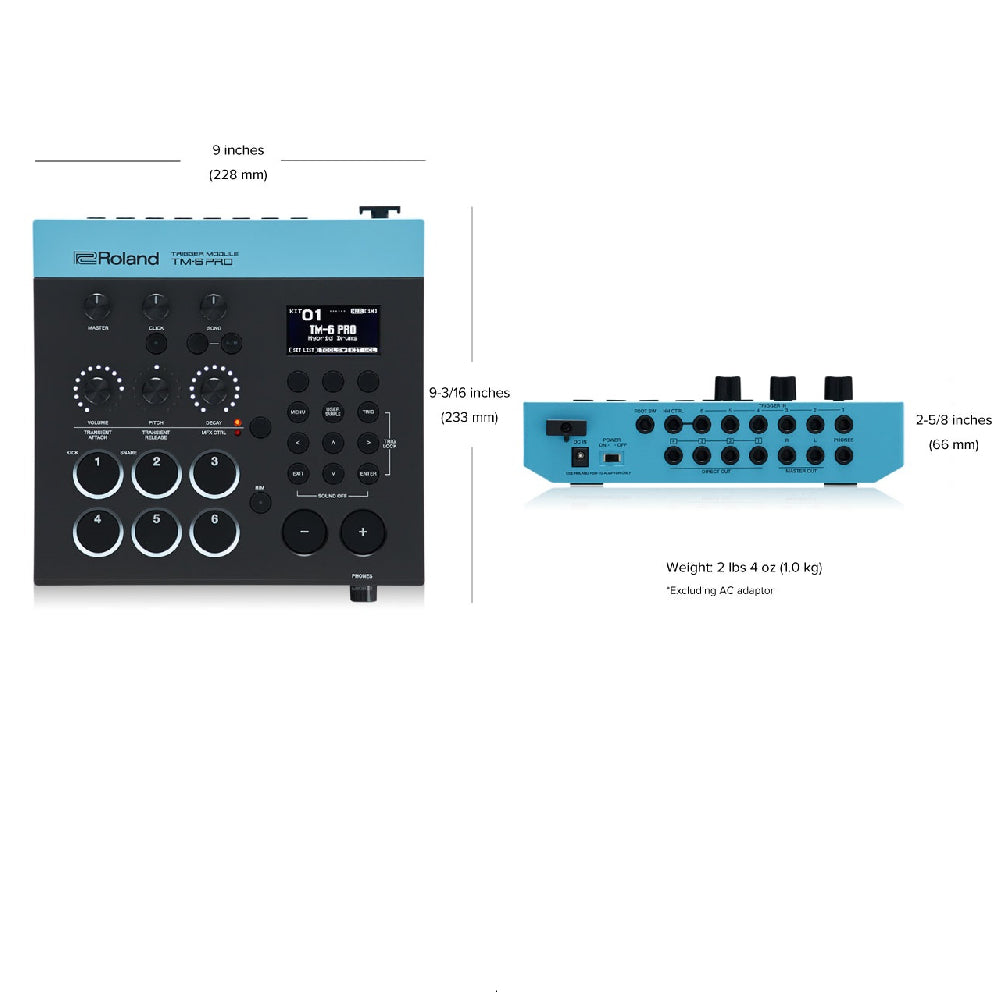 Roland TM-6 PRO Acoustic Drum Trigger Module thumbnail 3