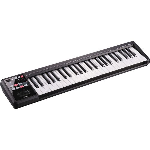 Roland A-49 BK 49 Keys MIDI Keyboard Controller / Portable Control with Pro Action thumbnail 2