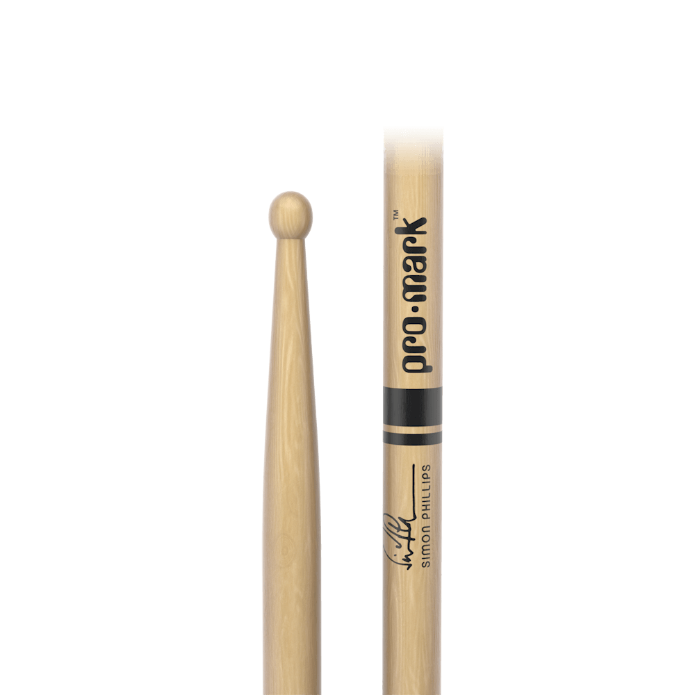 ProMark TX707W Simon Phillips Lacquered Hickory Signature 5A drumstick image 1