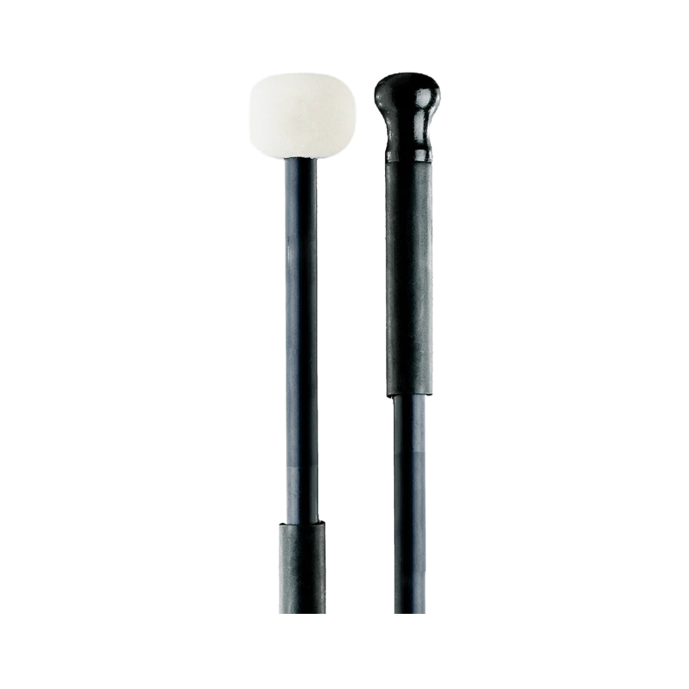 ProMark M321M Traditional Medium Felt Marching Bassdrum mallets - Pair image 1