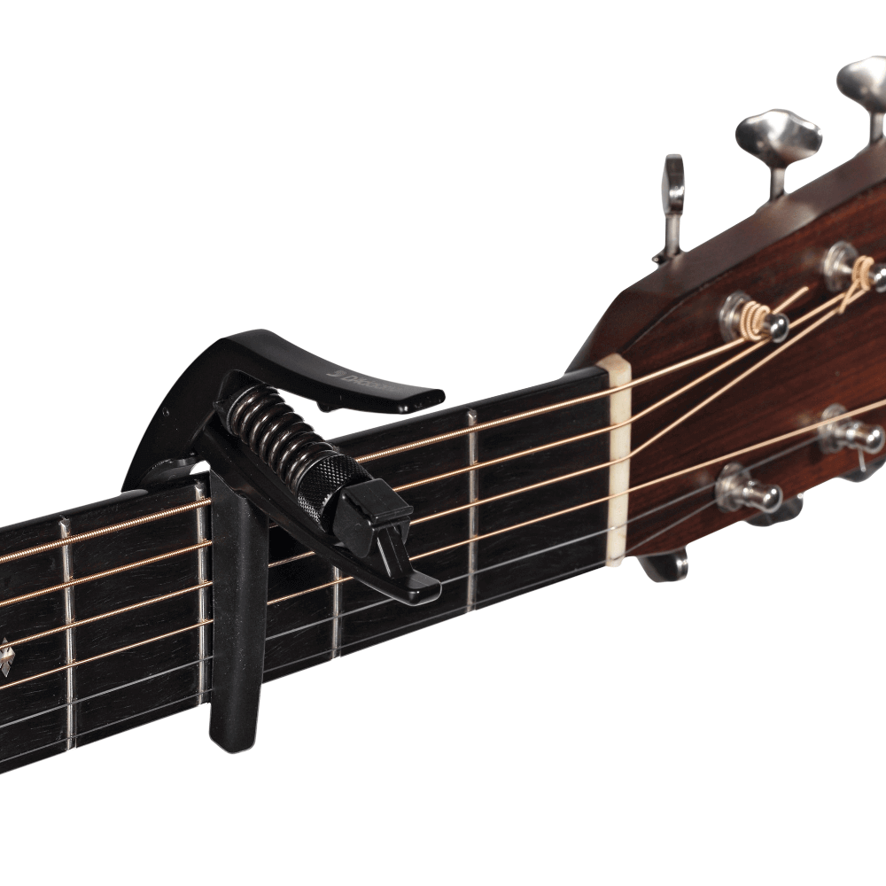 Planet Waves PW-CP-10 NS Artist Acoustic Capo - Black, Adjustable Tension thumbnail 2