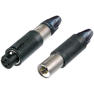 Neutrik NC3FM-C convertCON Unisex Female / Male 3-Pole XLR Cable Connector image 1