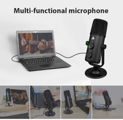 Maono AU-903 Portable USB for Vlogging, Gaming, Studio Recording, YouTube Microphone thumbnail 2