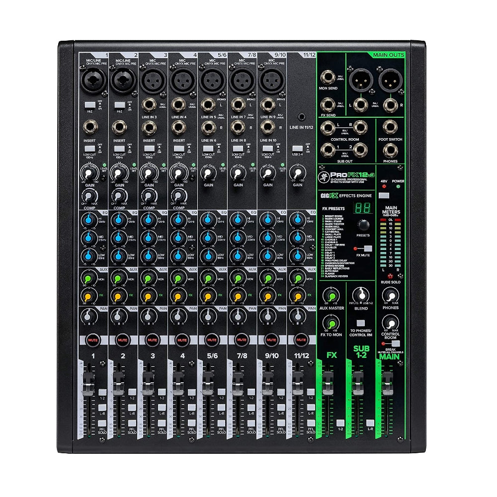 Mackie ProFX12v3 12-channel Sound Reinforcement Mixer with Built-In FX image 1