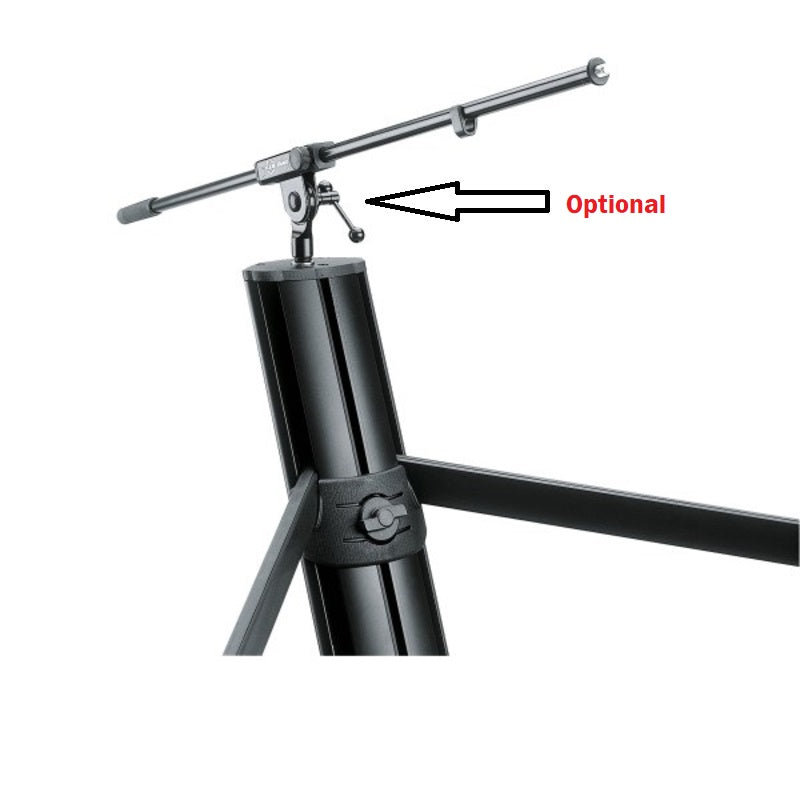 Konig & Meyer 18860-000-30 Silver Spider Dual Tier Keyboard Stand thumbnail 4