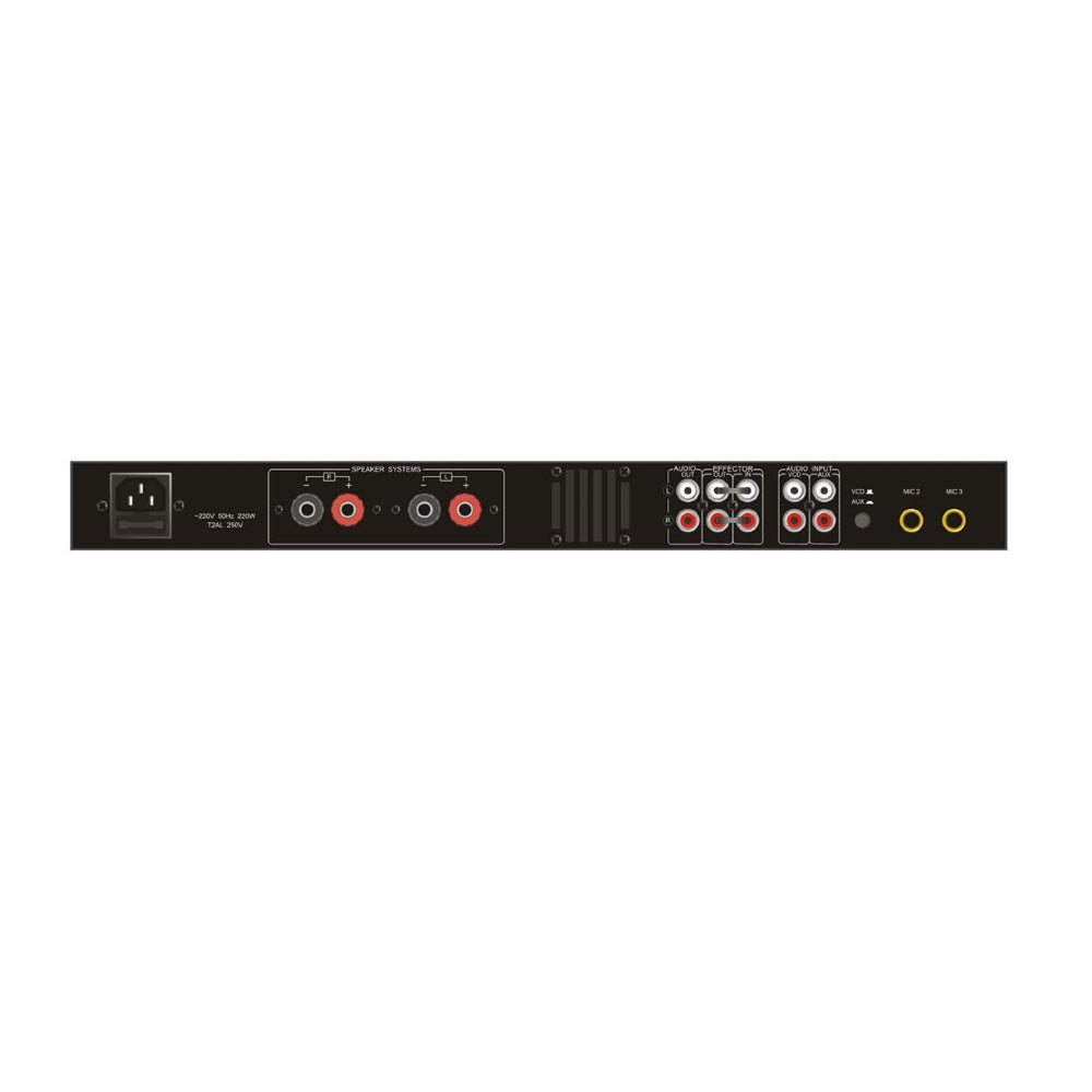 itc TS-2120WV Multi-media Professional Amplifier 2x 120W @ 100V thumbnail 2