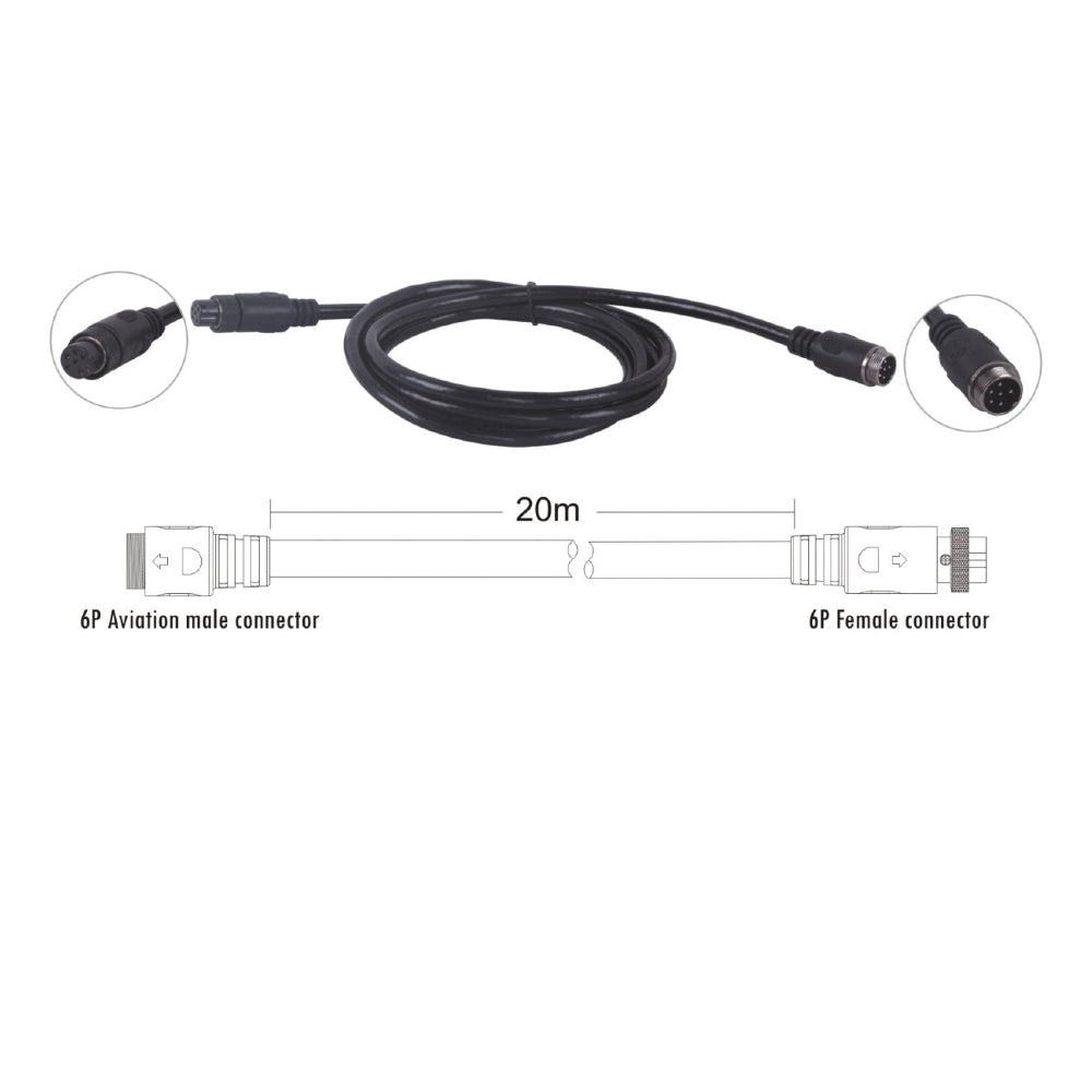 itc TS-20L High-density aviation 20 Meter extension cable image 1