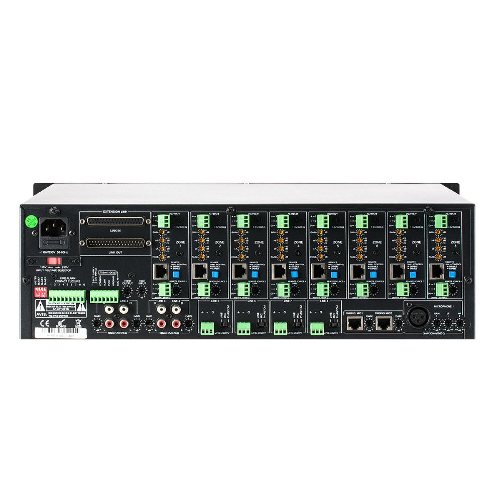 itc T-8000  8x8 Audio Matrix & Paging Controller thumbnail 2