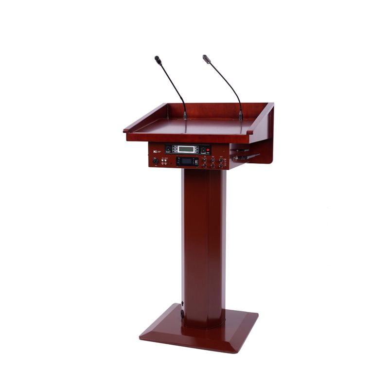 itc T-6236BMU High-end Multifunctional Luxury Lectern System built-in 2x3 Inch sub-woofer loudspeaker, one tweeter, with rated output power 100W thumbnail 2