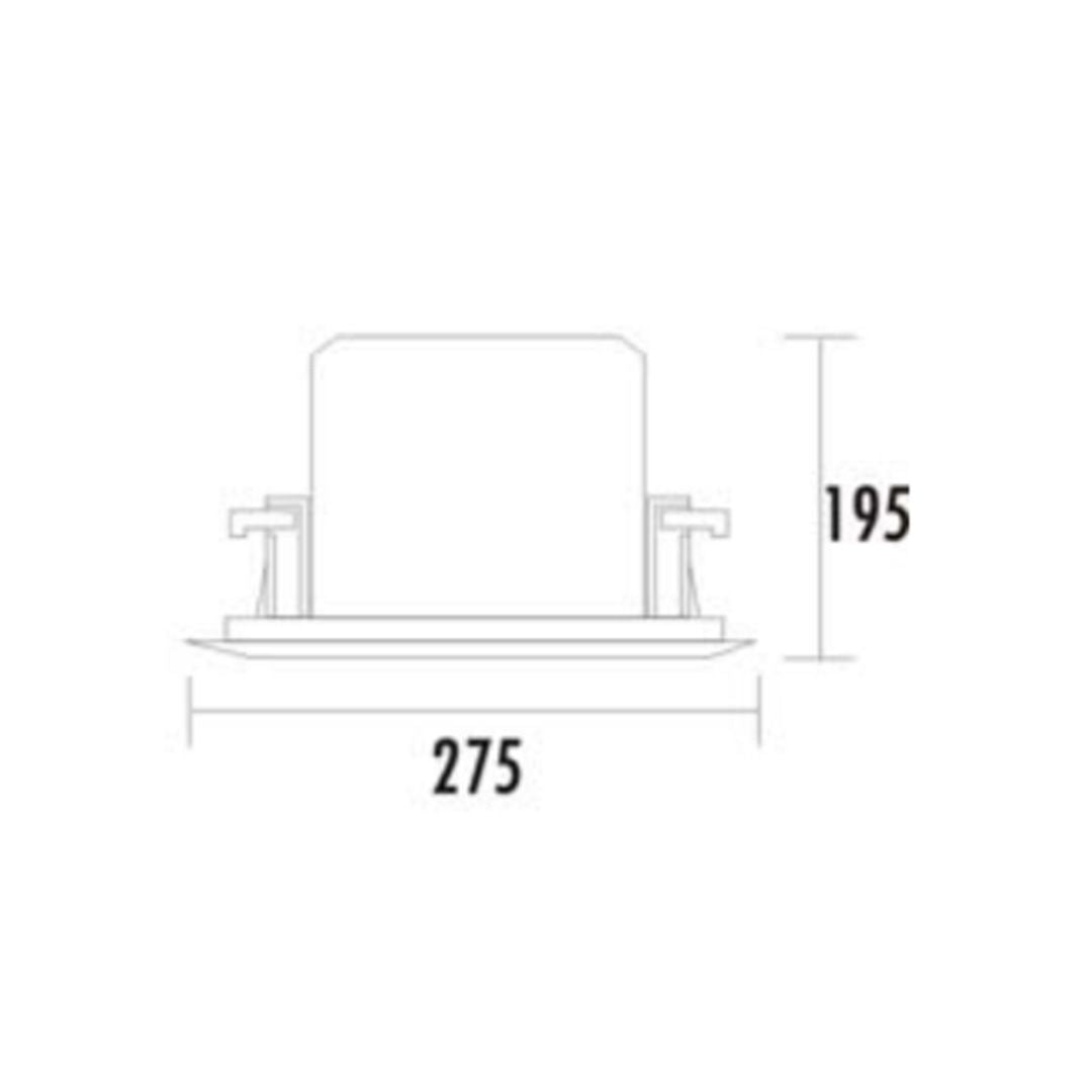 itc T-208CW 8-Inch PA Ceiling ABS Speaker 100V (2.5W, 5W, 10W, 20W) thumbnail 3