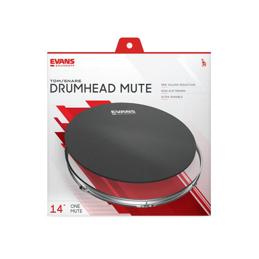 Evans SO-14 SoundOff Tom / Snare Mute 14-Inch thumbnail 2