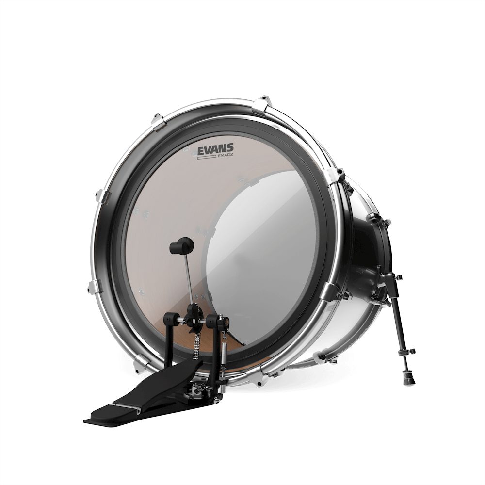 Evans BD22EMAD2 EMAD2 Clear Batter Drumhead 22 Inch thumbnail 3