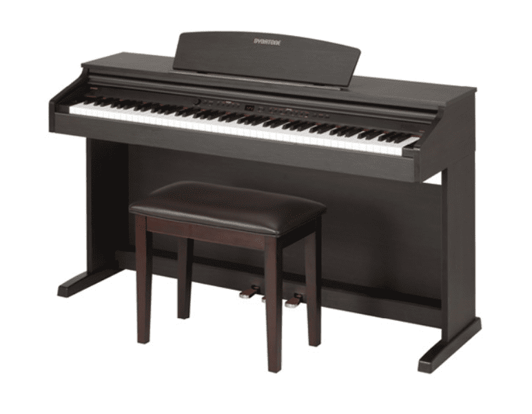 Dynatone SPL-50 88-Keys Digital Piano - Rosewood With Piano Bench thumbnail 2