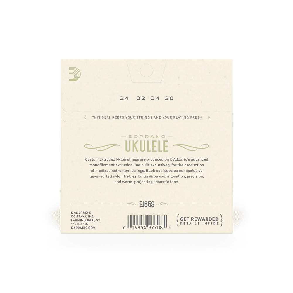 D’Addario EJ65S Pro-Arte Soprano Ukulele Strings thumbnail 2