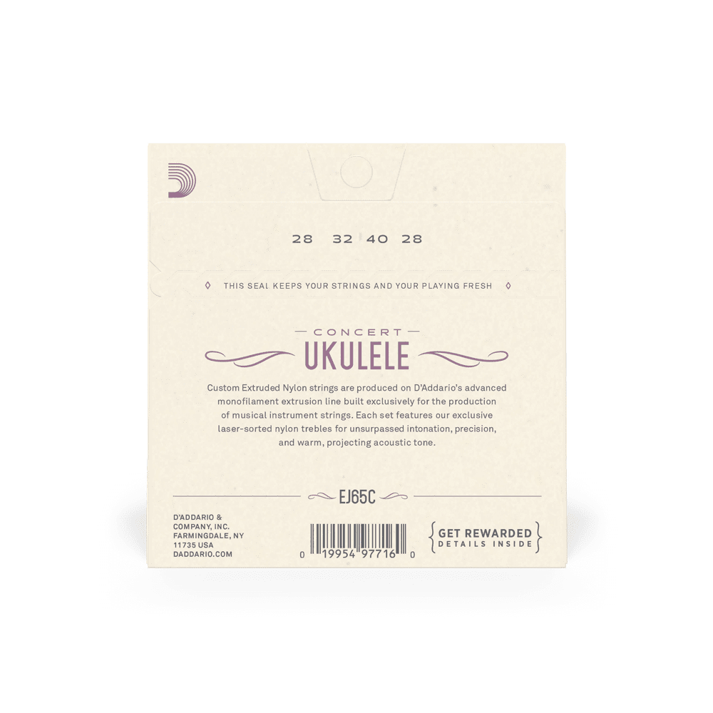 D’Addario EJ65C Pro-Arte Concert Ukulele Strings thumbnail 2