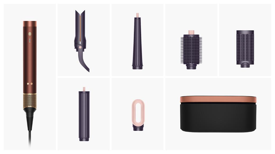 Airwrap Co-anda2x™ multi-styler and dryer - Straight+Wavy (Plum/Copper) thumbnail 2