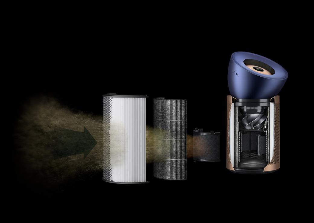 Purifier Big+Quiet Formaldehyde (Prussian Blue/Gold) thumbnail 4